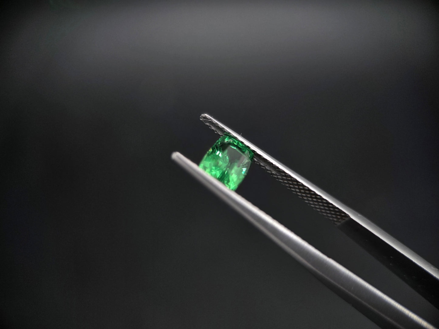 Seltener Tsavorit Granat – Leuchtendes Waldgrün – 1,08 ct