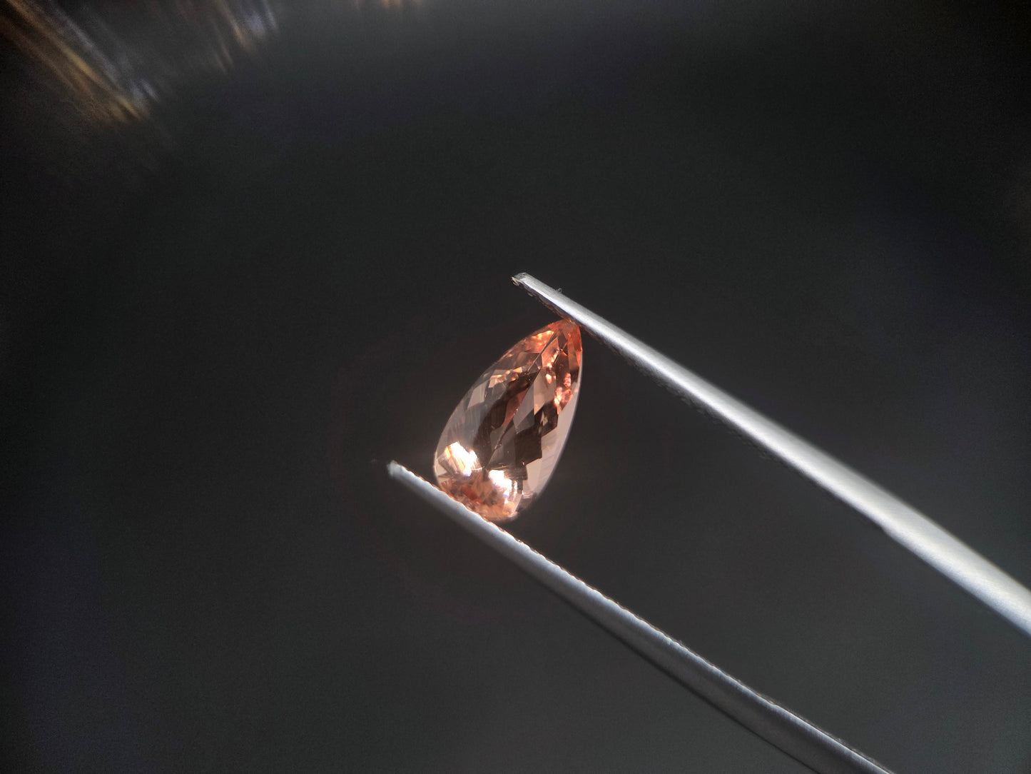 Exklusiver Imperial-Topas aus Brasilien – 1,38 ct – Eleganter Tropfenschliff