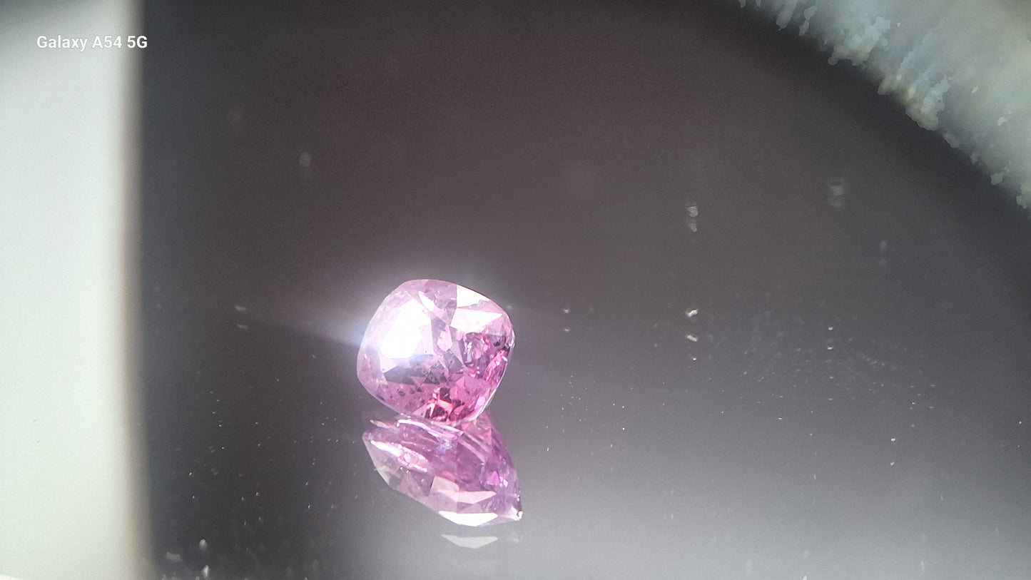 Natural Pink Sapphire Gemstone – Oval Cut Pink Saphir | Rare Pink Gem for Jewelry & Engagement Rings