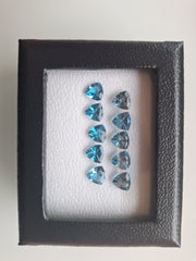 Topaze Swiss Blue Trillion