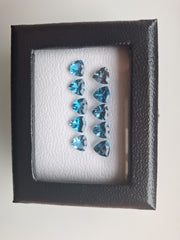 Topaze Swiss Blue Trillion