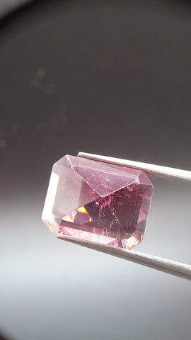 Bicolore pink turmalin