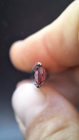 Red spinel