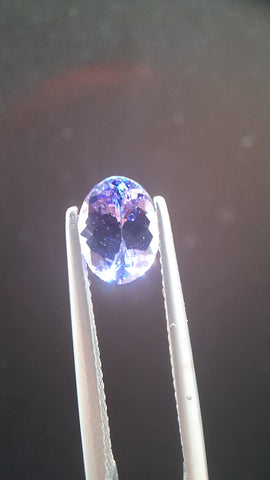Tanzanit oval
