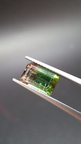 bicolore Turmalin