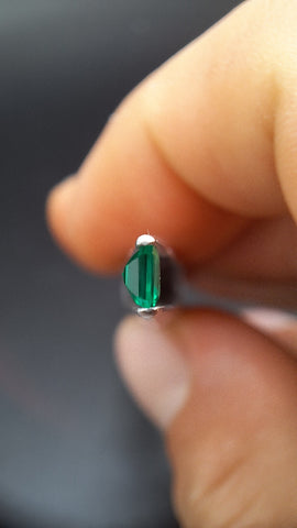 Emerald cushion