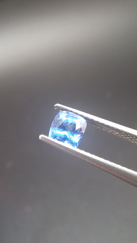 Blue Sapphire cushion