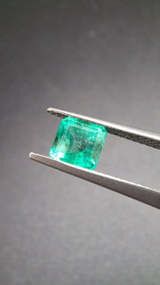 Emeralds cushion