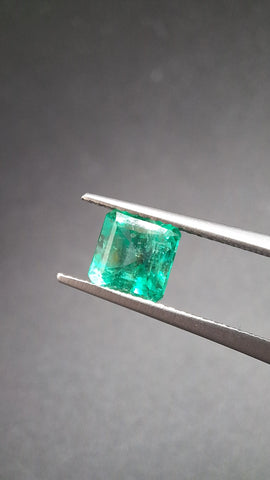 Emeralds cushion