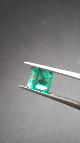 Emeralds cushion