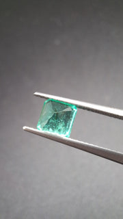 Emeralds cushion