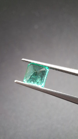 Emeralds cushion