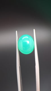 Chrysoprase cabochon