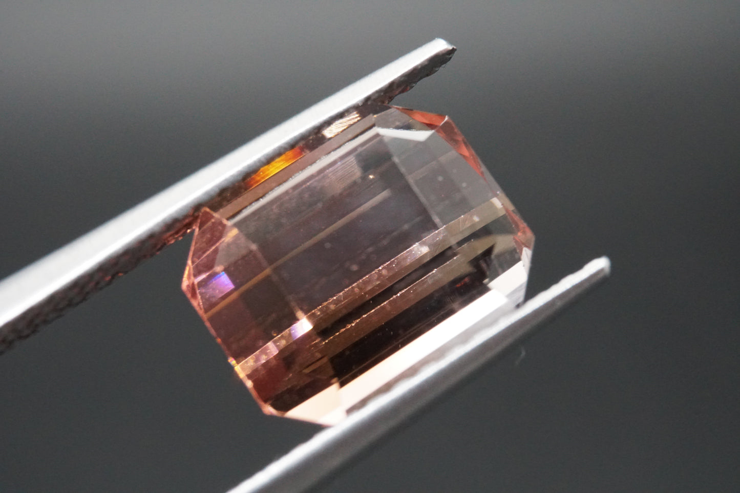 Natürlicher Turmalin aus Afghanistan – 3,36 ct – Achteckiger Stufenschliff – Unbehandelt