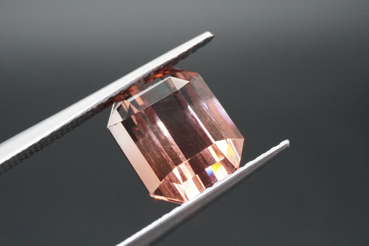 Natürlicher Turmalin aus Afghanistan – 3,36 ct – Achteckiger Stufenschliff – Unbehandelt