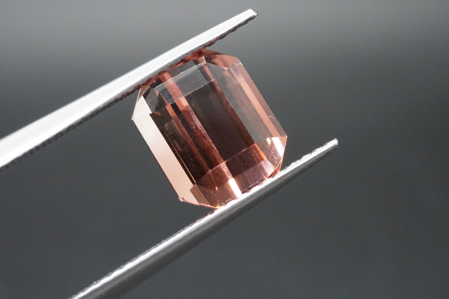 Natürlicher Turmalin aus Afghanistan – 3,36 ct – Achteckiger Stufenschliff – Unbehandelt