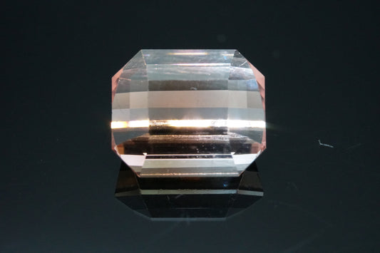 Natürlicher Turmalin aus Afghanistan – 3,36 ct – Achteckiger Stufenschliff – Unbehandelt