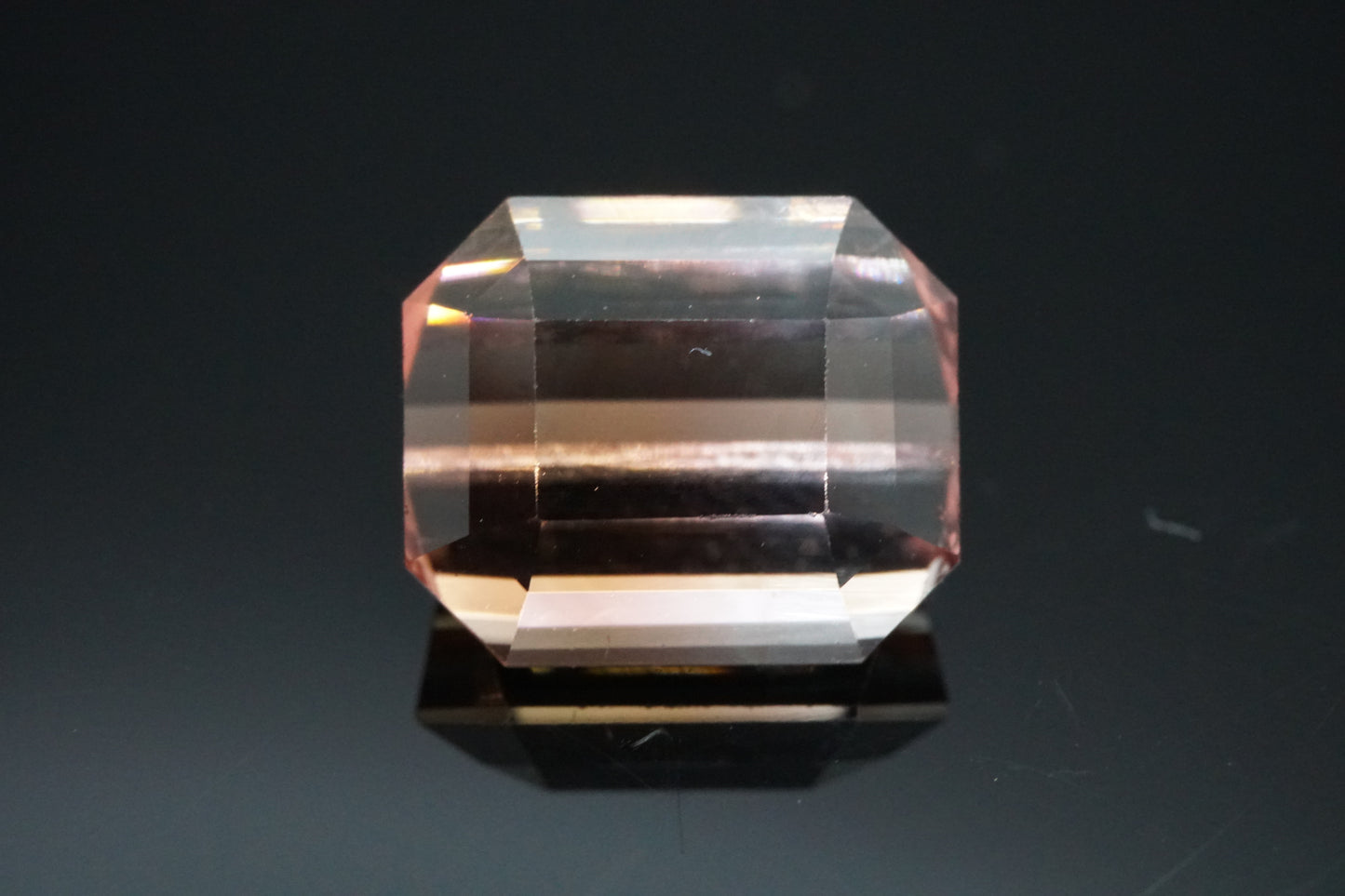 Natürlicher Turmalin aus Afghanistan – 3,36 ct – Achteckiger Stufenschliff – Unbehandelt