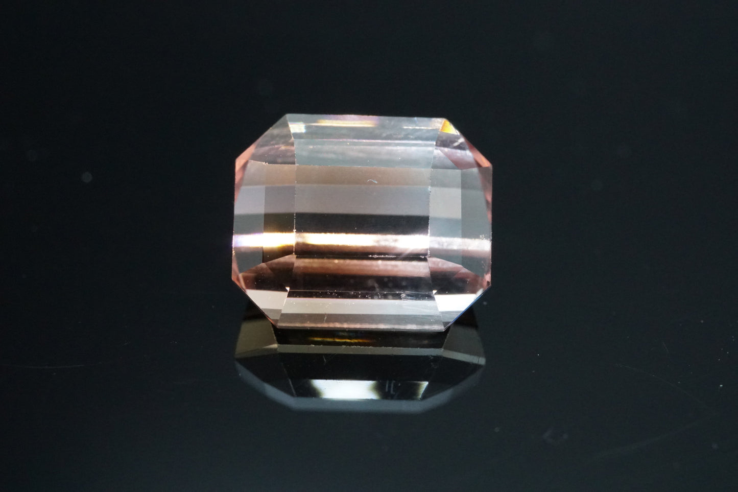Natürlicher Turmalin aus Afghanistan – 3,36 ct – Achteckiger Stufenschliff – Unbehandelt