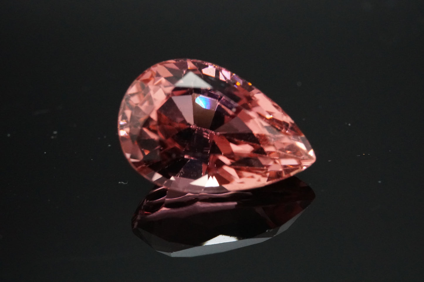 Natürlicher Turmalin aus Afghanistan – 3,09 ct – Birnenschliff – Unbehandelt