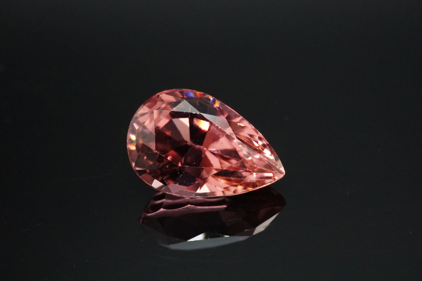 Natürlicher Turmalin aus Afghanistan – 3,09 ct – Birnenschliff – Unbehandelt