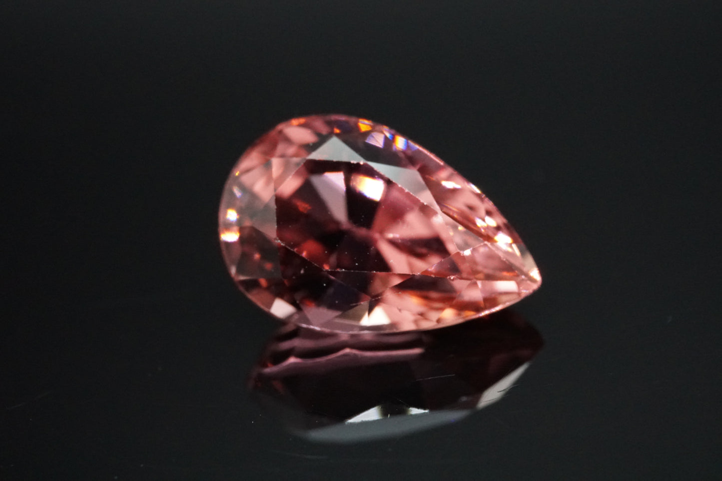 Natürlicher Turmalin aus Afghanistan – 3,09 ct – Birnenschliff – Unbehandelt
