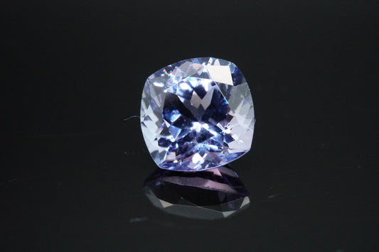 Natürlicher Tansanit aus Tansania – 1,81 ct – Kissenschliff – Unbehandelt