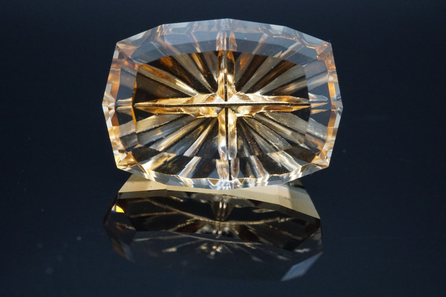 Citrin Naturell aus Brasilien – 6,05 ct – Laser Cut