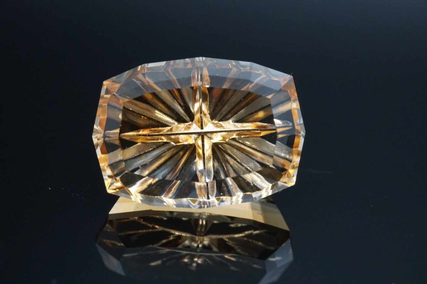 Citrin Naturell aus Brasilien – 6,05 ct – Laser Cut