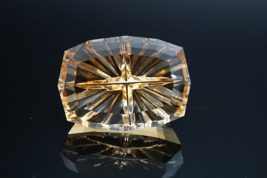 Citrin Naturell aus Brasilien – 6,05 ct – Laser Cut
