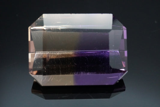 Ametrin Naturell aus Brasilien – 14,84 ct – Emerald Cut