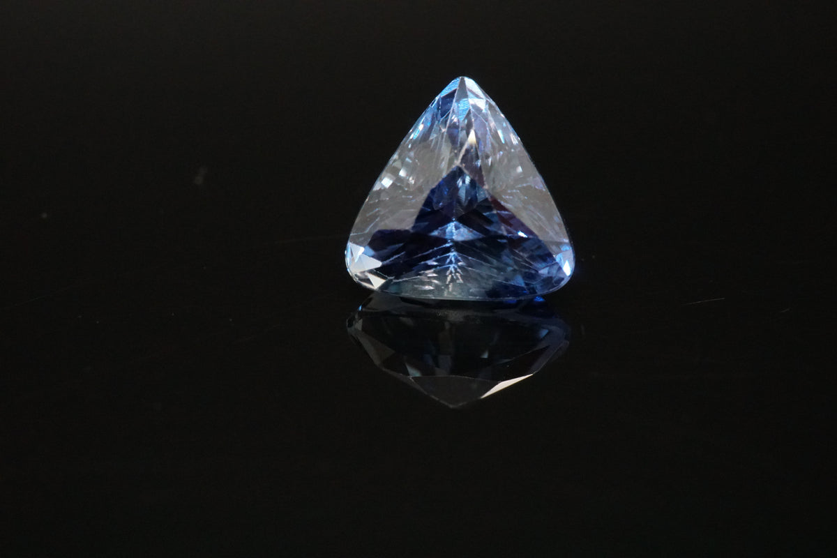 Natürlicher Saphir – 1,45 ct – Trillion-Schliff – Sri Lanka
