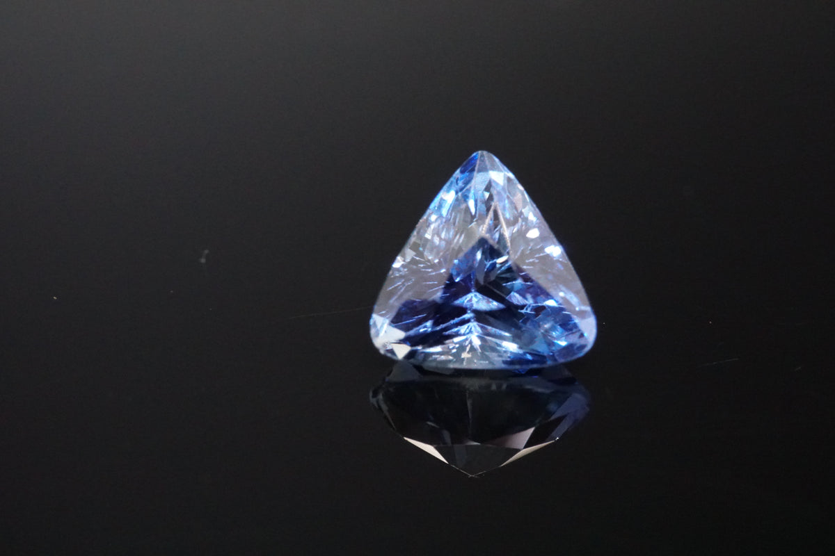 Natürlicher Saphir – 1,45 ct – Trillion-Schliff – Sri Lanka