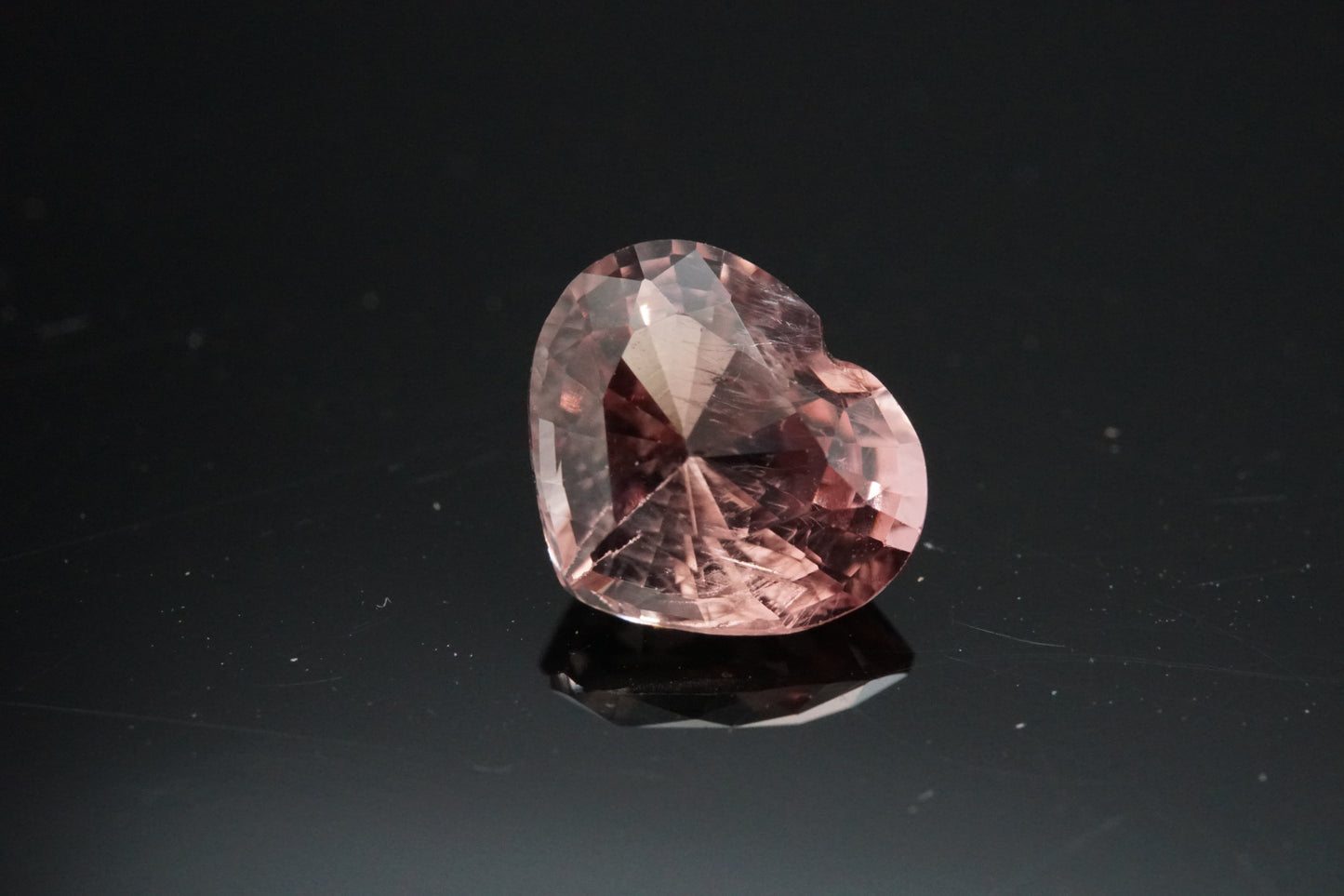 Natürlicher blassrosa Turmalin 1,01 ct Madagaskar unbehandelt
