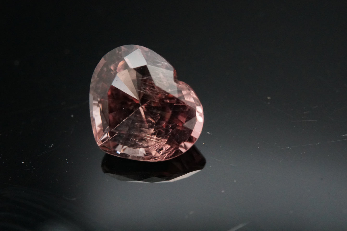 Natürlicher blassrosa Turmalin 1,01 ct Madagaskar unbehandelt