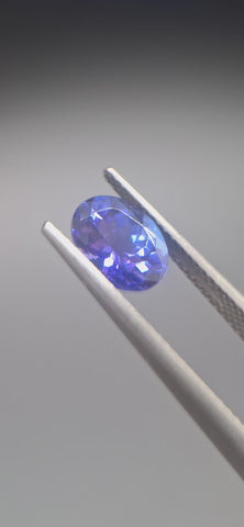 Tanzanite Oval Gemstone – Rare Blue-Violet Gem | Ideal for Jewelry, Tucson Gem Show 2025 Pick