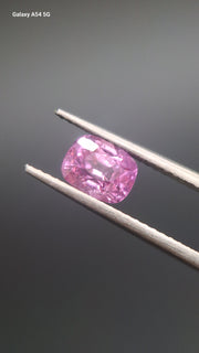 Natural Pink Sapphire Gemstone – Oval Cut Pink Saphir | Rare Pink Gem for Jewelry & Engagement Rings

