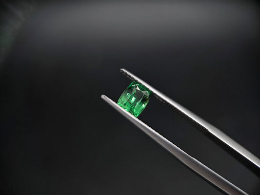 Seltener Tsavorit Granat – Leuchtendes Waldgrün – 1,08 ct