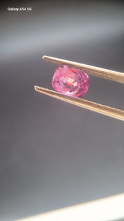 Natural Pink Sapphire Gemstone – Oval Cut Pink Saphir | Rare Pink Gem for Jewelry & Engagement Rings


