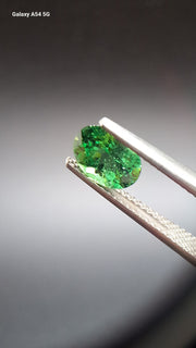 Tsavorit garnet Oval