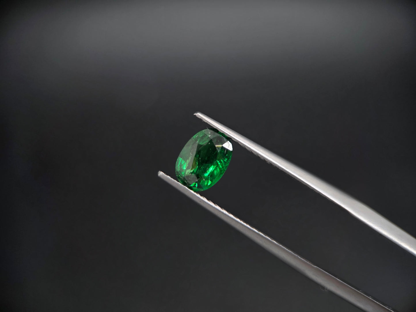 Exklusiver Tsavorit Granat – Brillantes Waldgrün – 1,00 ct