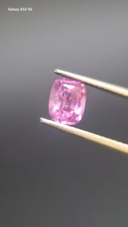 Natural Pink Sapphire Gemstone – Oval Cut Pink Saphir | Rare Pink Gem for Jewelry & Engagement Rings

