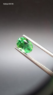 Tsavorit garnet Oval