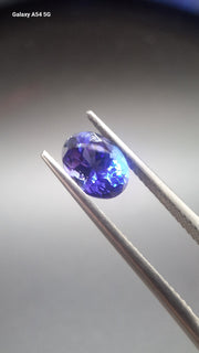 Tanzanite Oval Gemstone – Rare Blue-Violet Gem | Ideal for Jewelry, Tucson Gem Show 2025 Pick