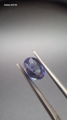 Tanzanite Oval Gemstone – Rare Blue-Violet Gem | Ideal for Jewelry, Tucson Gem Show 2025 Pick