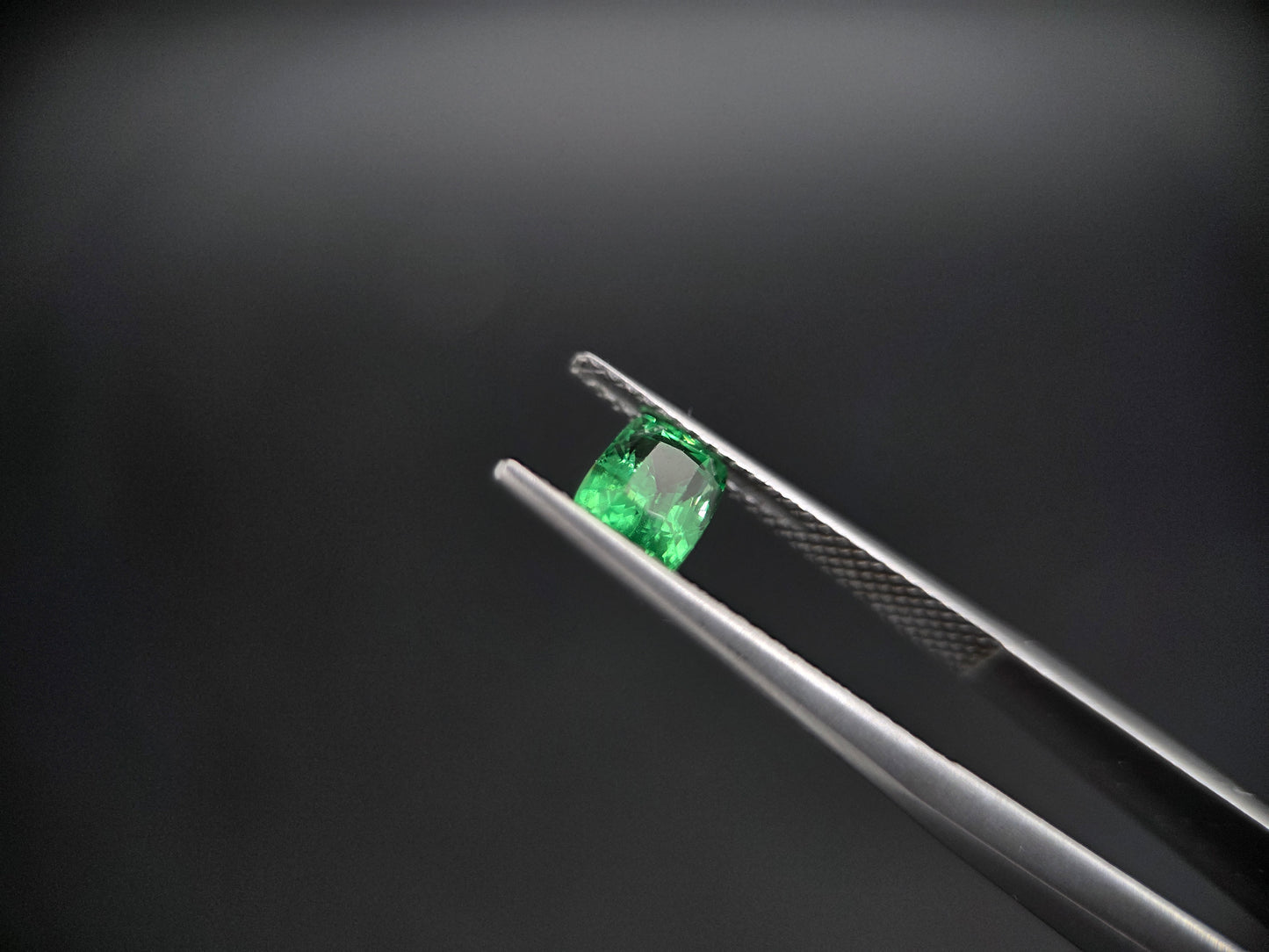 Seltener Tsavorit Granat – Leuchtendes Waldgrün – 1,08 ct